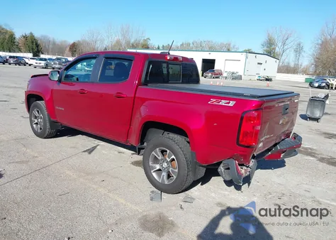 2017 Chevrolet Colorado Z71 from USA, damaged, VIN 1GCGTDEN5H1265410